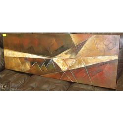 LARGE ABSTRACT PAINTING ON CANVAS ARTISTIC WALL