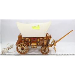 VINTAGE WESTERN CANOPY WOODEN