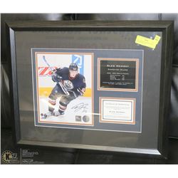 ALES HEMSKY FRAMED PICTURE SIGNED WITH COA