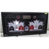 Image 1 : MCDONALDS 2006 TEAM HOCKEY MINI-JERSEYS IN FRAMED