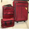 Image 1 : 3PC RED SKYWAY LUGGAGE SET