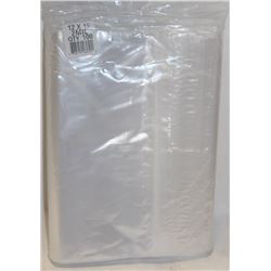 NEW 12 X 15- 2 MIL ZIPLOC BAG 100/BAG