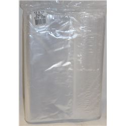 NEW 12 X 15- 2 MIL ZIPLOC BAG 100/BAG
