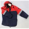 Image 1 : FRISTADS BRAND RED/BLUE FR PADDED COAT-NEW