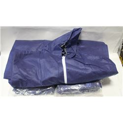 LOT OF 10 DISPOSABLE COVERALLS