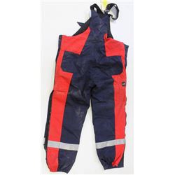FRISTADS ANTI-FLAME BIB-COVERALLS SIZE: XL