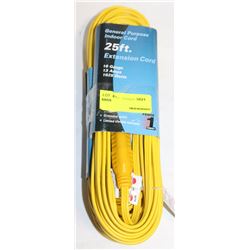 LOT OF 3 INDOOR, 25FT 16 AWG EXT. CHORDS