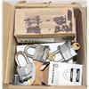 Image 1 : BOX FULL OF ASSORTED MASTER LOCKS-NEW