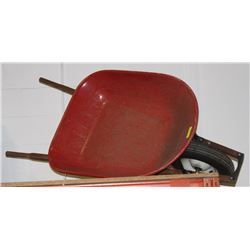 WHEEL BARROW ORANGE