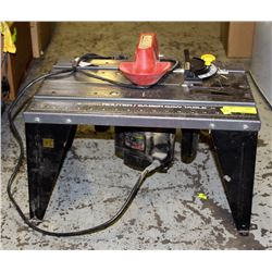 VERMONT ROUTER/ SABRE-SAW TABLE & SKIL ROUTER