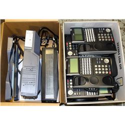 NUTEC PHONE SYSTEM INCL 6 PHONES AND BATTERY