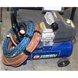 CAMPBELL HAUSFELD 8 GALLON AIR COMPRESSOR WITH