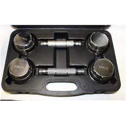 ULTIMATE 20LB CHROME DUMBELL SET