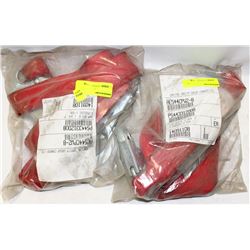 LOT OF 2 SAFETY LANYARDS HARNESSES