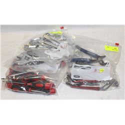 4 BAGS OF ASSORTED TOOLS