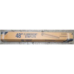 LOT OF 3- 48" FLUORESCENT STRIPLITES (NEW)