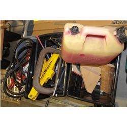 LOT OF 3 TOTES W/ ASSORTED TOOLS INCLUDING: