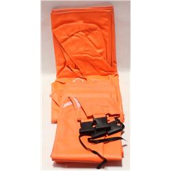 HEAVY-DUTY FULL-SUIT  RAINWEAR SIZE: LARGE