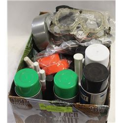 SHOP SUPPLIES INCLUDING NEW AND UNOPENED MOSTLY