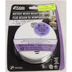 NEW KIDDE TALKING SMOKE AND CARBON MONOXIDE ALARM