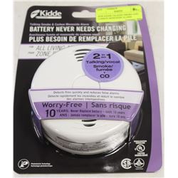 NEW KIDDE TALKING SMOKE AND CARBON MONOXIDE ALARM