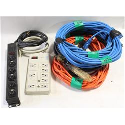 COLD WEATHER EXTENSION CORDS AND POWER BAR