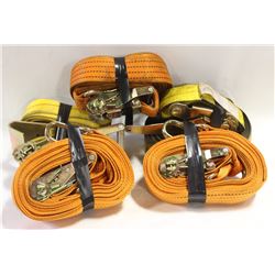 2 INCH RATCHETING TIE DOWN STRAPS