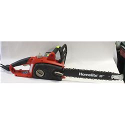 HOMELITE ELECTRIC 16" CHAINSAW