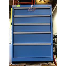 NEW U.S.A. LISTA 5-DRAWER TOOL CHEST W/ KEYS
