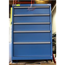 NEW U.S.A. LISTA 5-DRAWER TOOL CHEST W/ KEYS