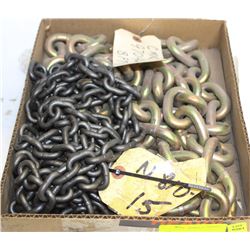 LOT OF ASSORTED CHAIN