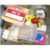 Image 1 : PALLET OF ASSORTED FASTENERS, ANCHOR SYSTEMS,