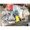 Image 1 : LARGE PALLET OF VARIOUS SCREWS, NAILS, WOOD AND