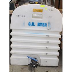 ZEEBEST 220L PLASTIC WATER TANK WITH VALVE