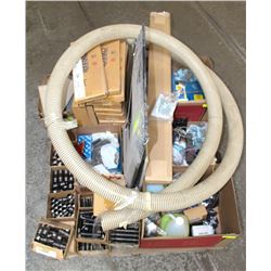 PALLET OF ASSORTED FASTENERS, THREADED COUPLINGS