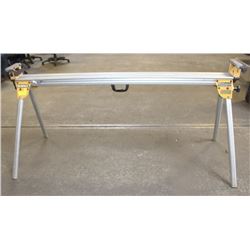 HEAVY DUTY DEWALT SAW STAND.
