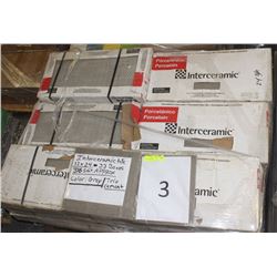 PALLET #3) LOT OF THROUGH BODY ITALIAN PORCELAIN