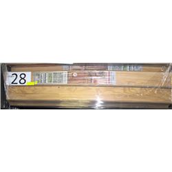 PALLET #28) LOT OF LAMIINATE CHENE VIENNE 4.5"X54"