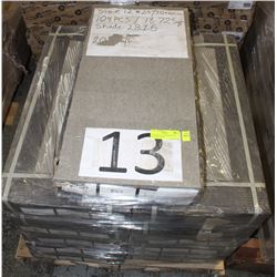 PALLET #13) LOT OF PORCELAIN TILE FLECT GREY