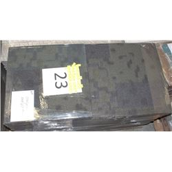 PALLET #23) LOT OF CARPET TILES EARTH TONES