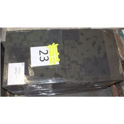 PALLET #23) LOT OF CARPET TILES EARTH TONES