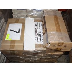 PALLET #7) LOT OF CERAMIC TILE ARCTIC WHITE 4"X16"