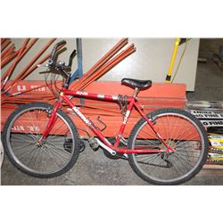 POLICE SEIZURE KHS MOUNTAIN TRAIL RED  BIKE