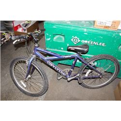 POLICE SEIZURE PURPLE CANNONDALE MCX BIKE