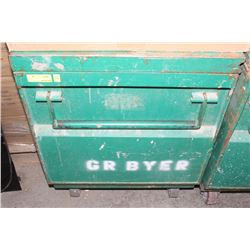 GREENLEE SHOP TOOL BOX ON CASTORS ON CHOICE