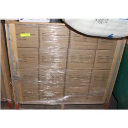 FULL PALLET CRATE OF YELLOW 8-10 PLASTIC PLUGS ON