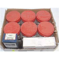 CASE OF ASSORTED COMMERCIAL SCREWS WOOD FINISHING