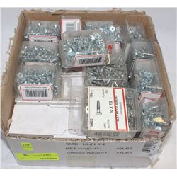 CASE OF ASSORTED COMMERCIAL SCREWS WOOD FINISHING