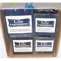 CASE OF ASSORTED COMMERCIAL SCREWS WOOD FINISHING