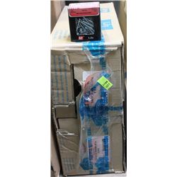 TWO CASES OF 6X2" FLAT WOOD SCREWS